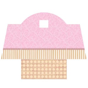 화방넷바우하우스 HB-11 핑크 벽지 [햇살 공주방 벽지]